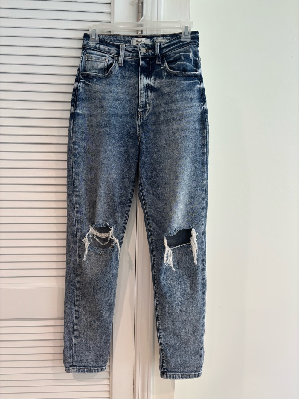 KanCan High-Rise Distressed Baggy Fit Jeans